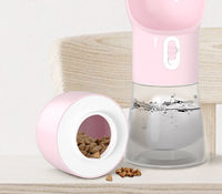 Portable Dog Water Dispenser – 2-in-1 Pet Bottle