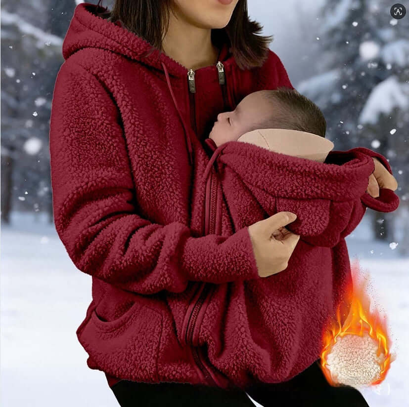 Baby Pocket Hoodie | CozyNest™