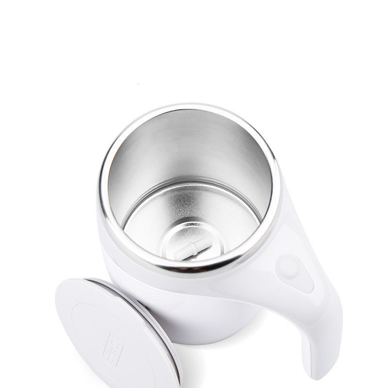 Mug with Stirrer – EasyMix Self Stirring Convenience