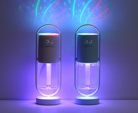 USB Air Humidifier With Projection Night Lights