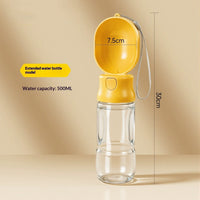 Portable Dog Water Bottle – Easy Hydration for Travel