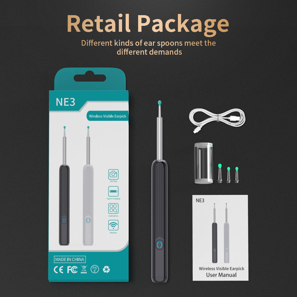 Smart WiFi Ear Camera & Ear Care Tool