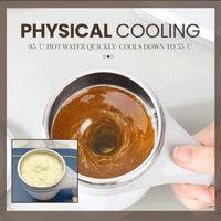 Mug with Stirrer – EasyMix Self Stirring Convenience
