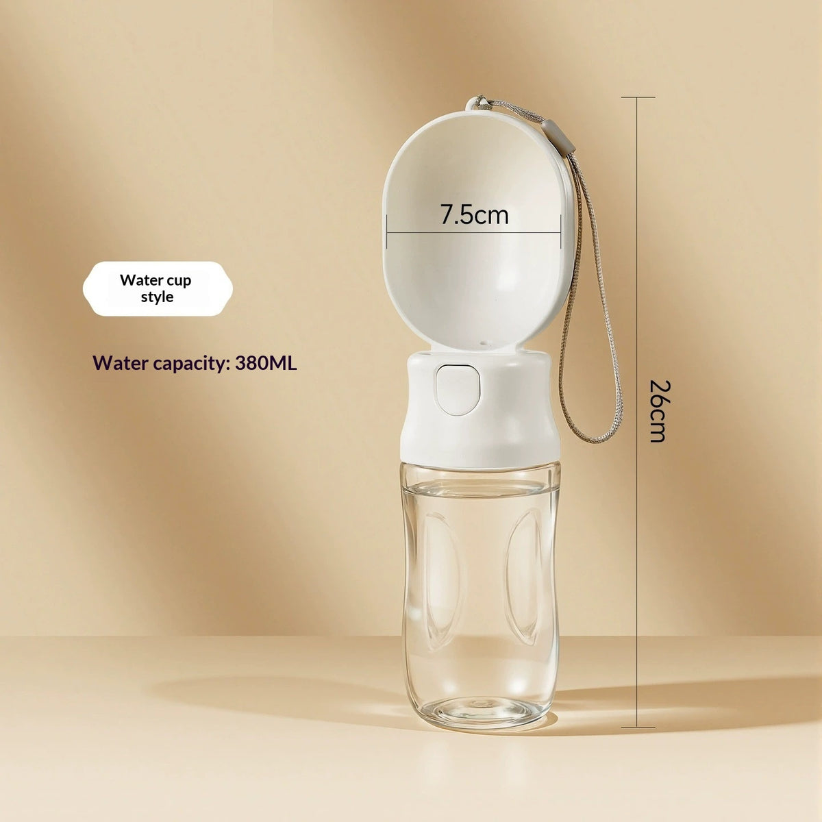 Portable Dog Water Bottle – Easy Hydration for Travel