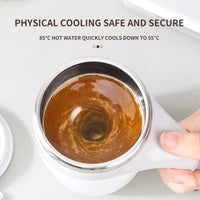 Mug with Stirrer – EasyMix Self Stirring Convenience