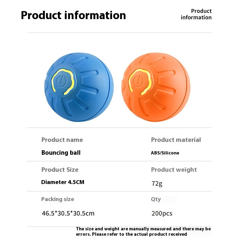 Interactive Moving Pet Ball – Smart Toy