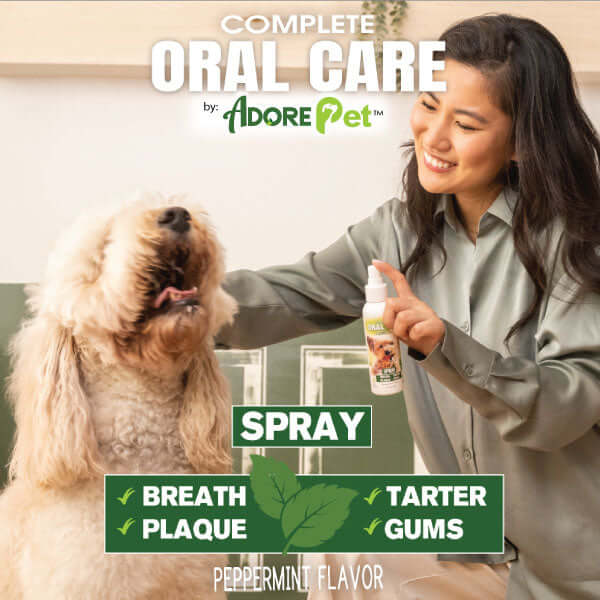 Oral Care Spray – No-Brush Pet Dental Care