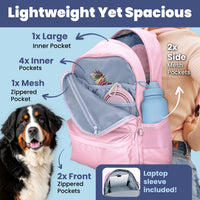 Dog Travel Backpack™ – All-in-One Pet Travel Bag