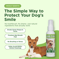 Oral Care Spray – No-Brush Pet Dental Care