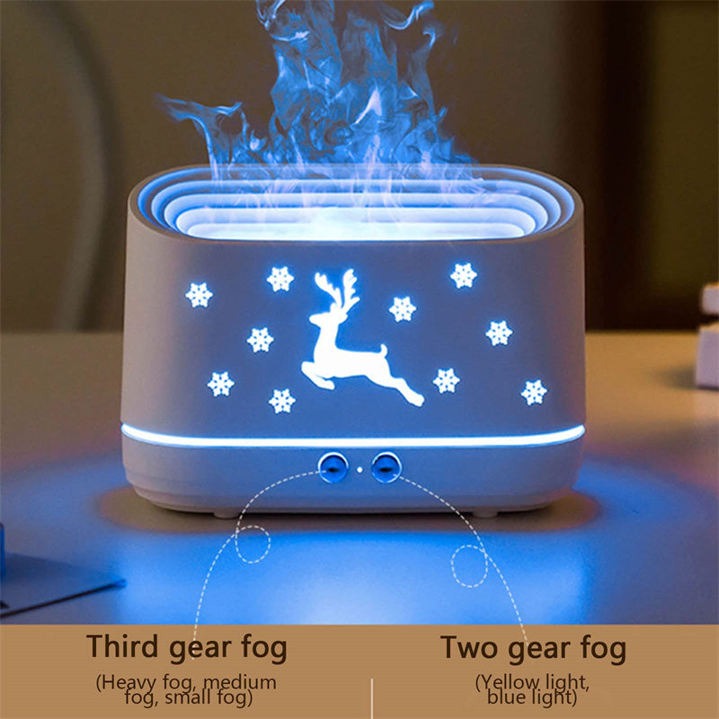 Flame Humidifier Diffuser – Elk Flame Aromatherapy