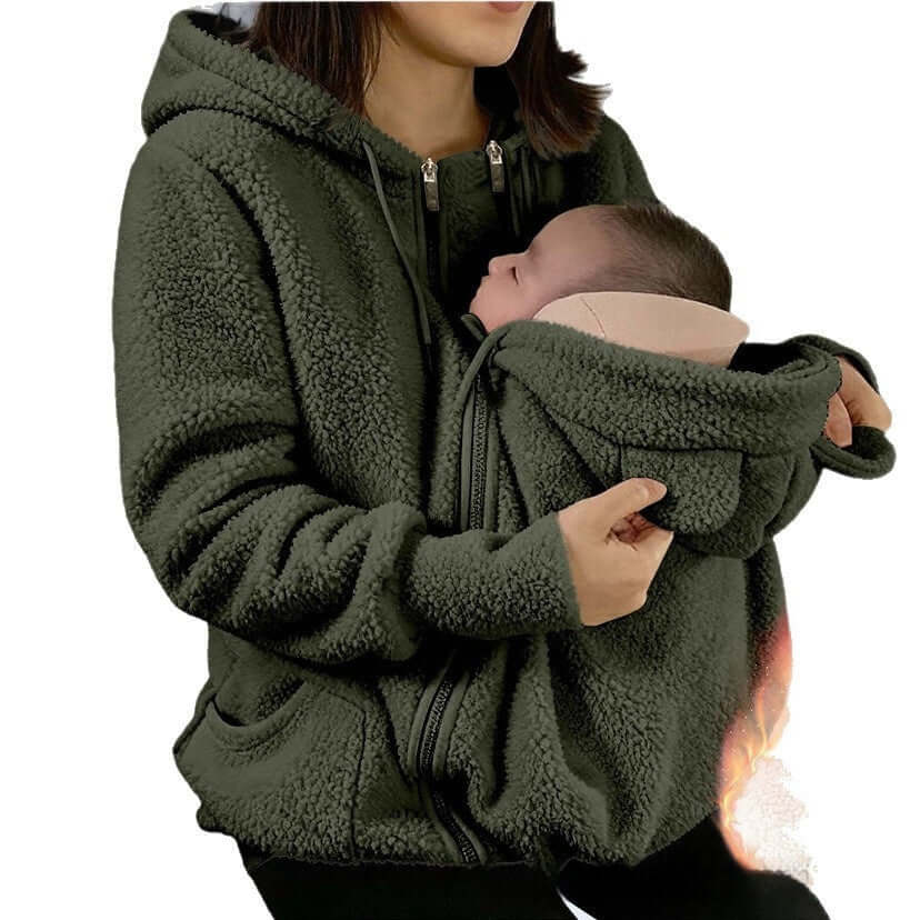 Baby Pocket Hoodie | CozyNest™