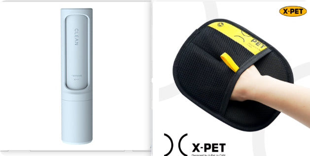 Pet Hair Remover Self Cleaning – 2-in-1 Reusable Brush