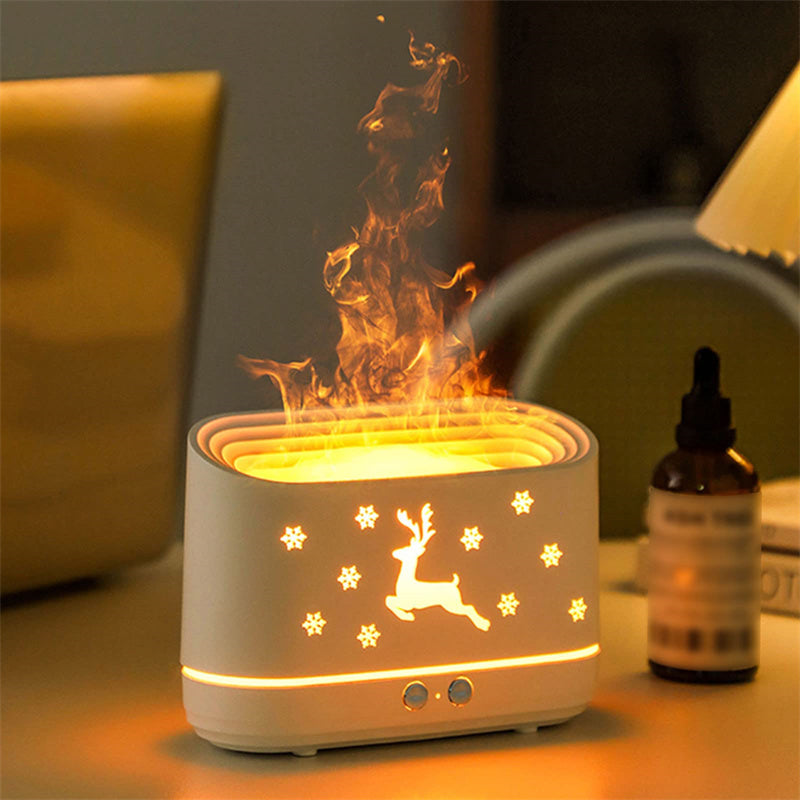 Flame Humidifier Diffuser – Elk Flame Aromatherapy