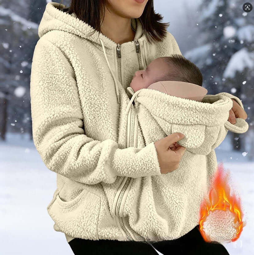 Baby Pocket Hoodie | CozyNest™
