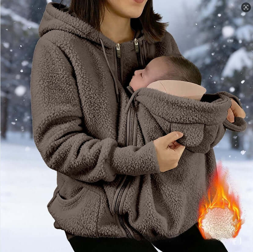 Baby Pocket Hoodie | CozyNest™