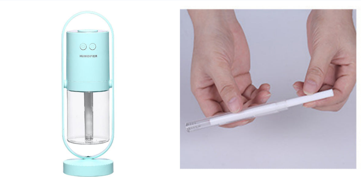 USB Air Humidifier With Projection Night Lights